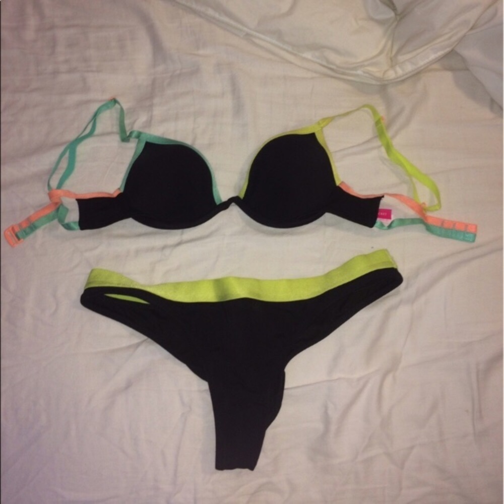 Victoria Secret Black Bathing Suit